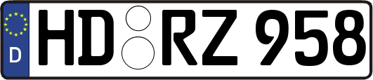 HD-RZ958