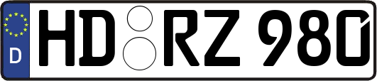 HD-RZ980