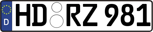 HD-RZ981