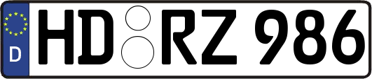 HD-RZ986