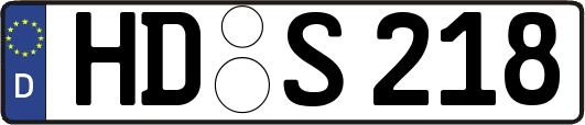 HD-S218