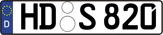 HD-S820
