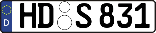 HD-S831