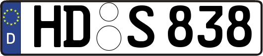 HD-S838
