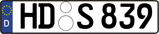 HD-S839