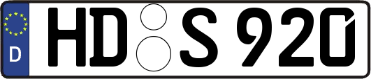 HD-S920