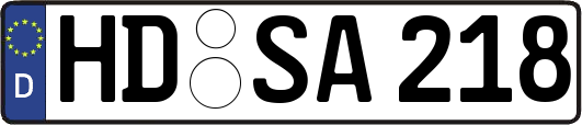 HD-SA218