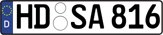 HD-SA816