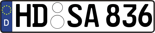 HD-SA836