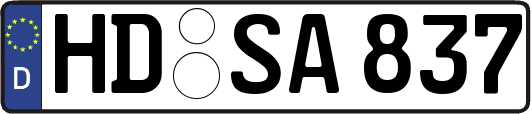 HD-SA837