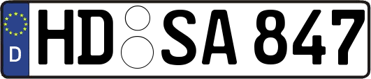 HD-SA847