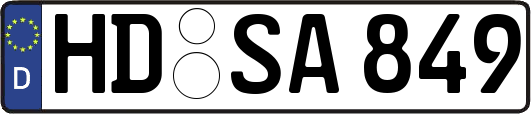 HD-SA849