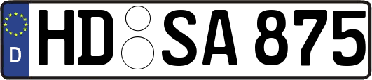 HD-SA875