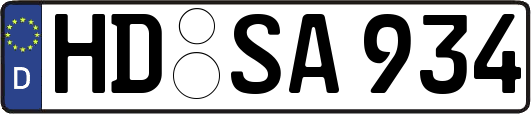 HD-SA934