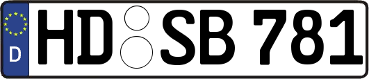 HD-SB781