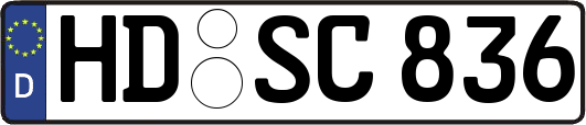 HD-SC836