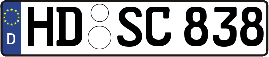 HD-SC838