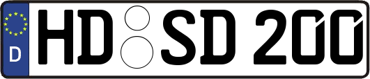 HD-SD200