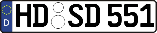 HD-SD551