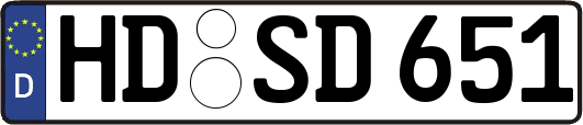 HD-SD651