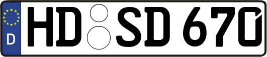 HD-SD670