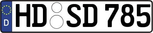 HD-SD785