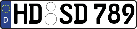 HD-SD789