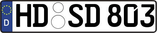 HD-SD803