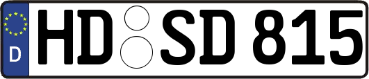 HD-SD815