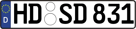 HD-SD831