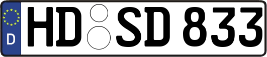 HD-SD833