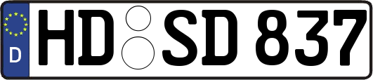 HD-SD837