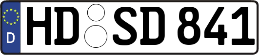 HD-SD841