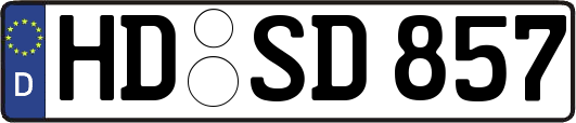 HD-SD857
