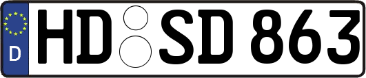 HD-SD863