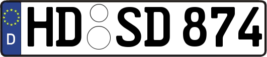 HD-SD874