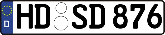 HD-SD876