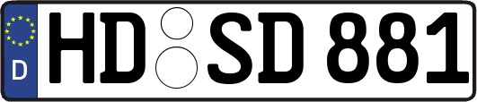 HD-SD881