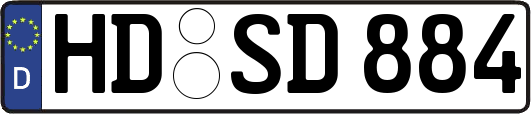 HD-SD884