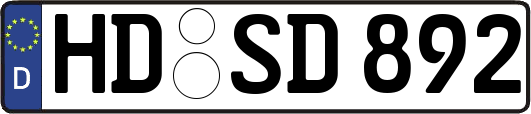HD-SD892