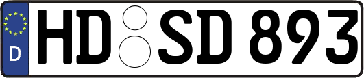 HD-SD893