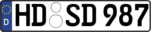 HD-SD987