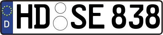 HD-SE838