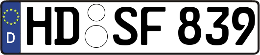 HD-SF839