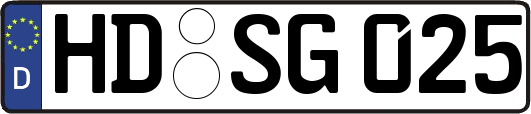 HD-SG025
