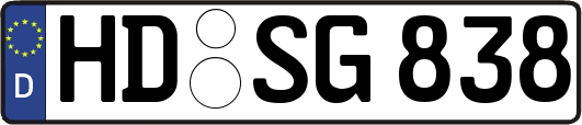 HD-SG838