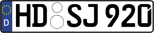 HD-SJ920