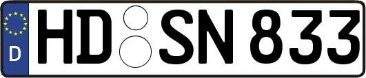 HD-SN833