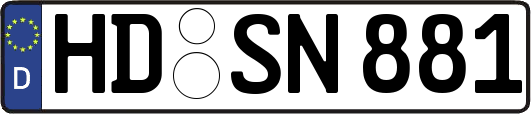 HD-SN881