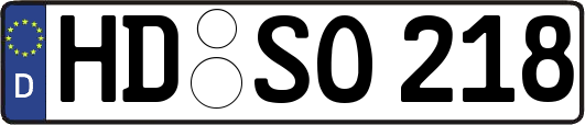 HD-SO218